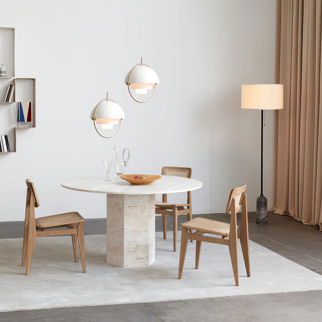 Lustra Pendant Lamp Deformed Ball Golden - Image 13