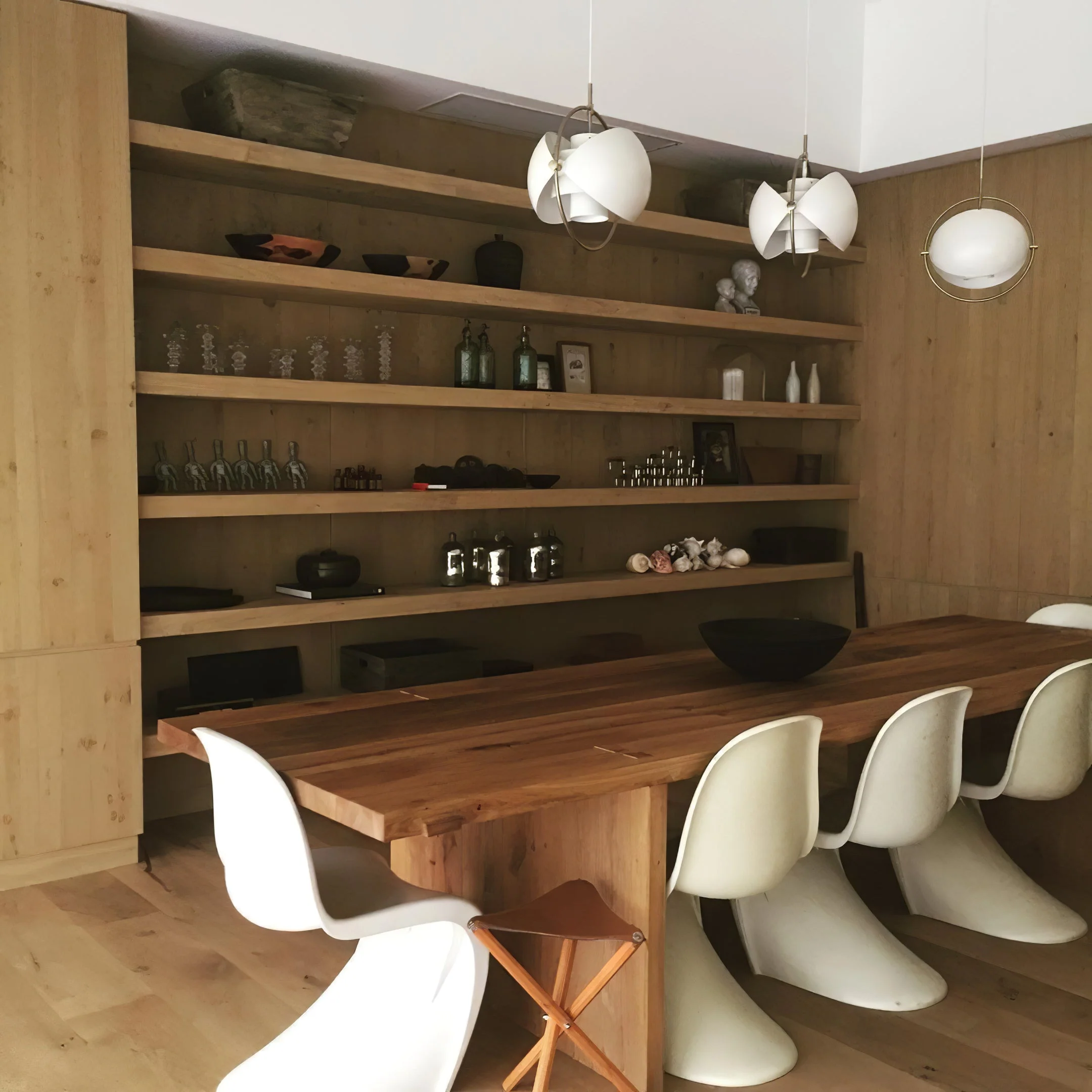Lustra Pendant Lamp Deformed Ball Golden - Image 139