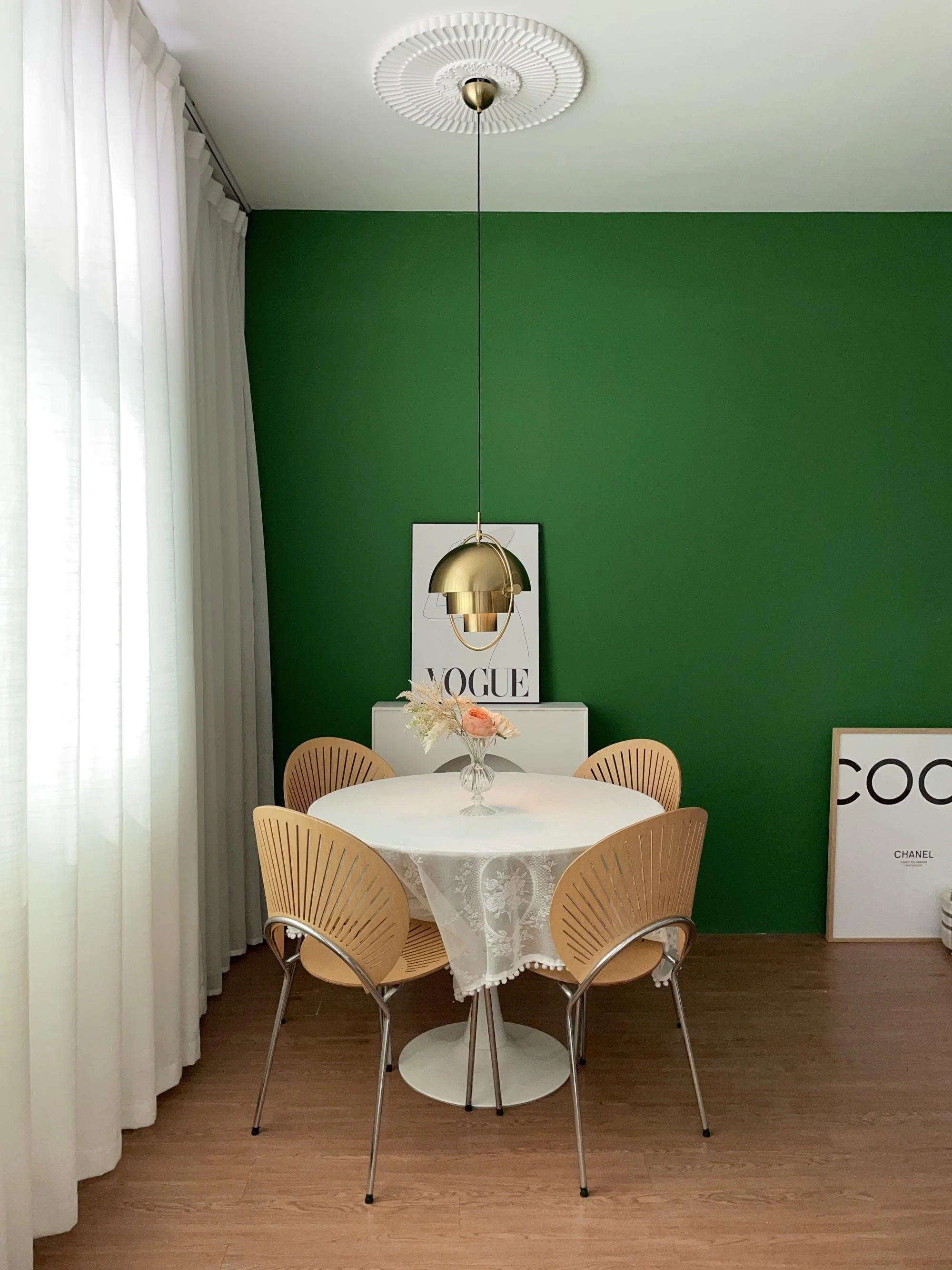 Lustra Pendant Lamp Deformed Ball Golden - Image 141