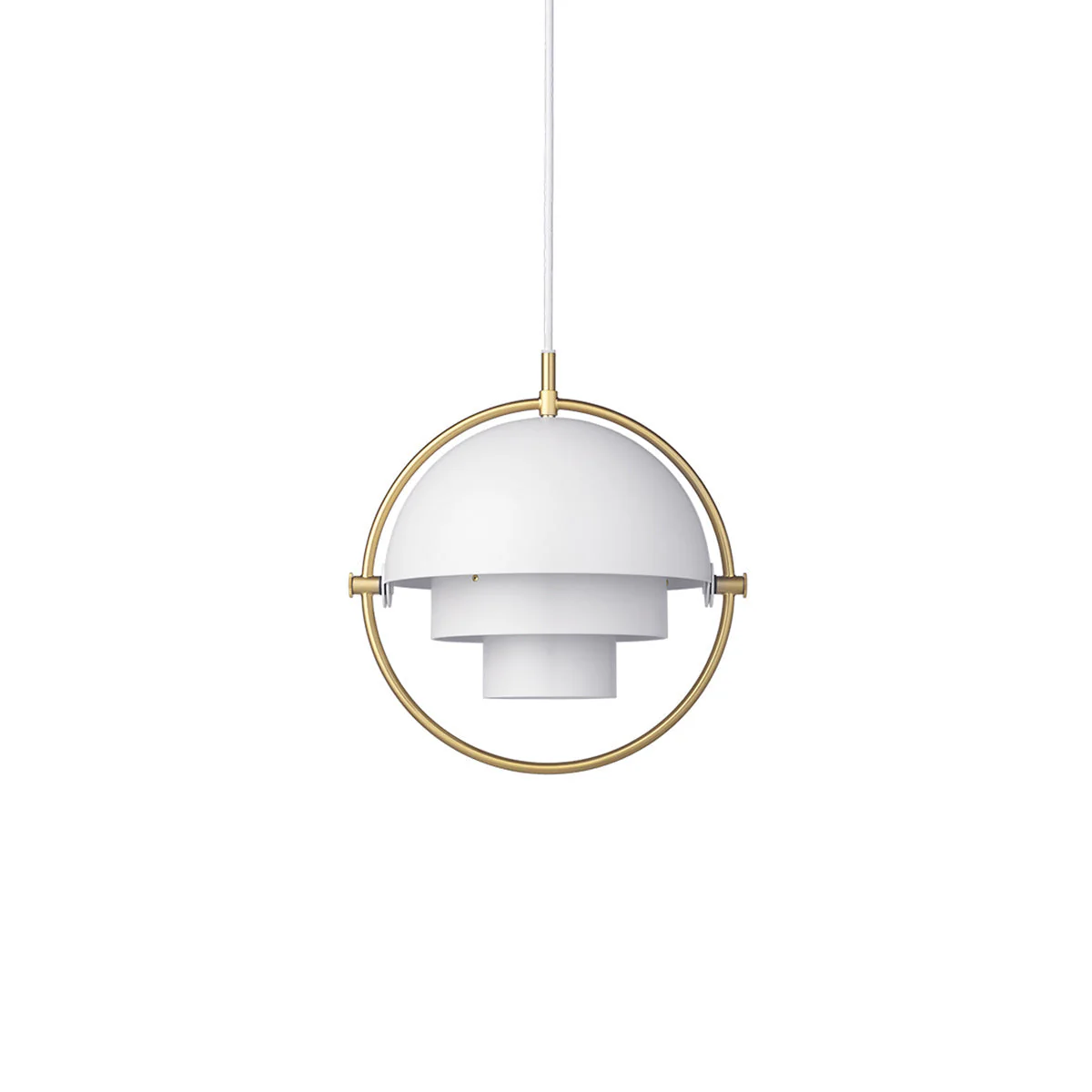Lustra Pendant Lamp Deformed Ball Golden - Image 85