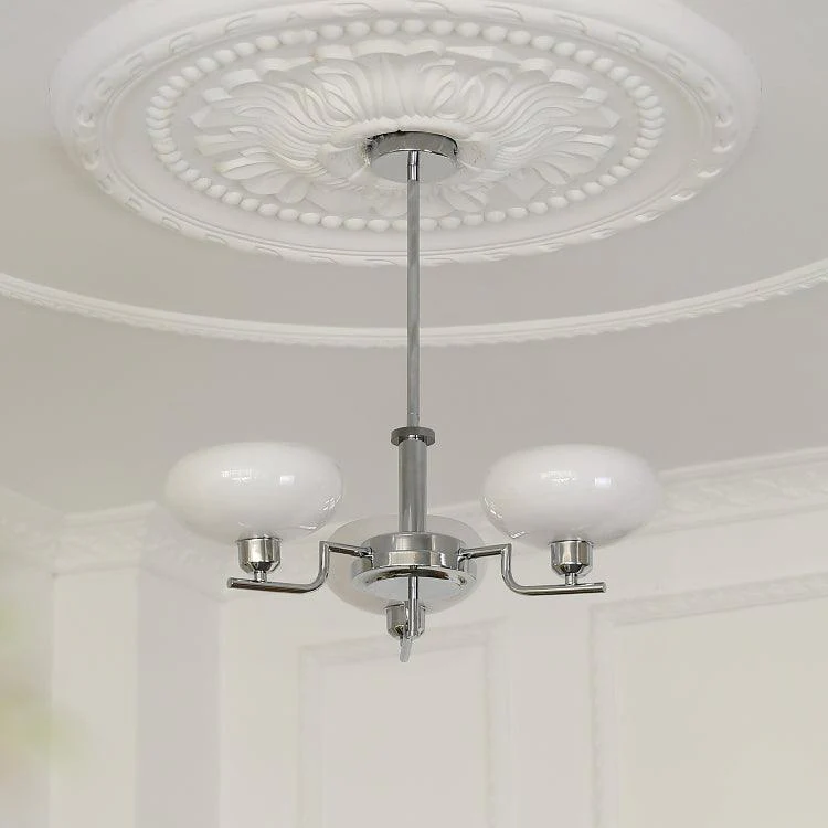 Lustra Pendant Lamp Glass Globe Brass Frame - Image 53