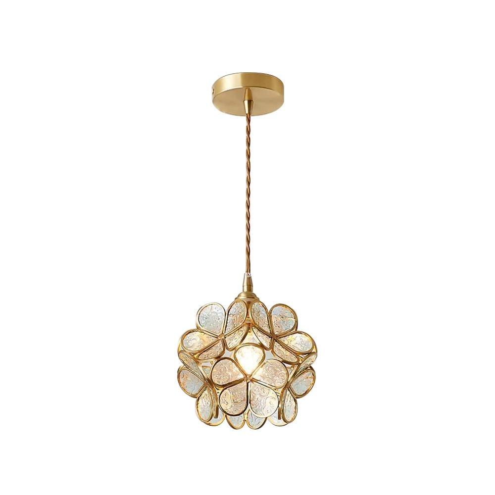 Lustra Pendant Lamp Glass Petal Shaped Kitchen - Image 20