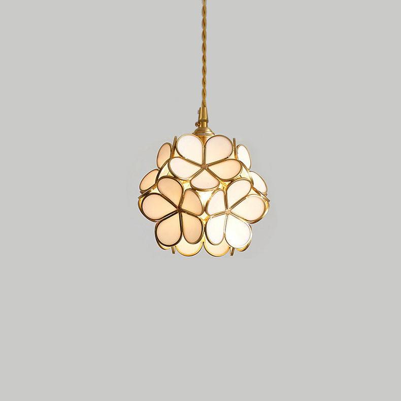 Lustra Pendant Lamp Glass Petal Shaped Kitchen - Image 30