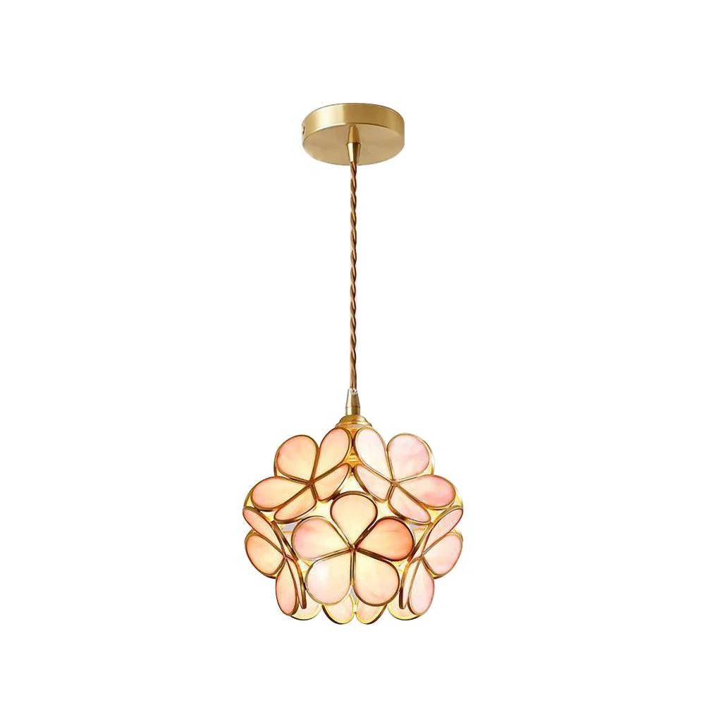 Lustra Pendant Lamp Glass Petal Shaped Kitchen - Image 32