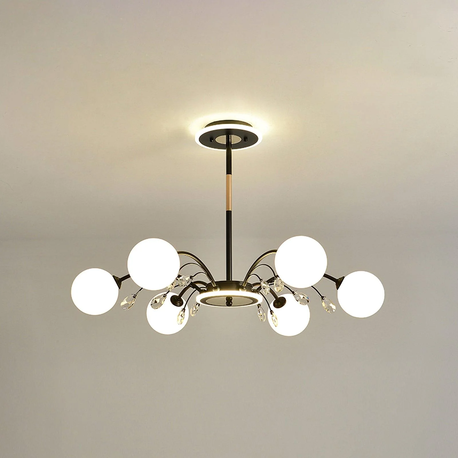 Lustra Pendant Lamp Glass Raindrop - Image 10