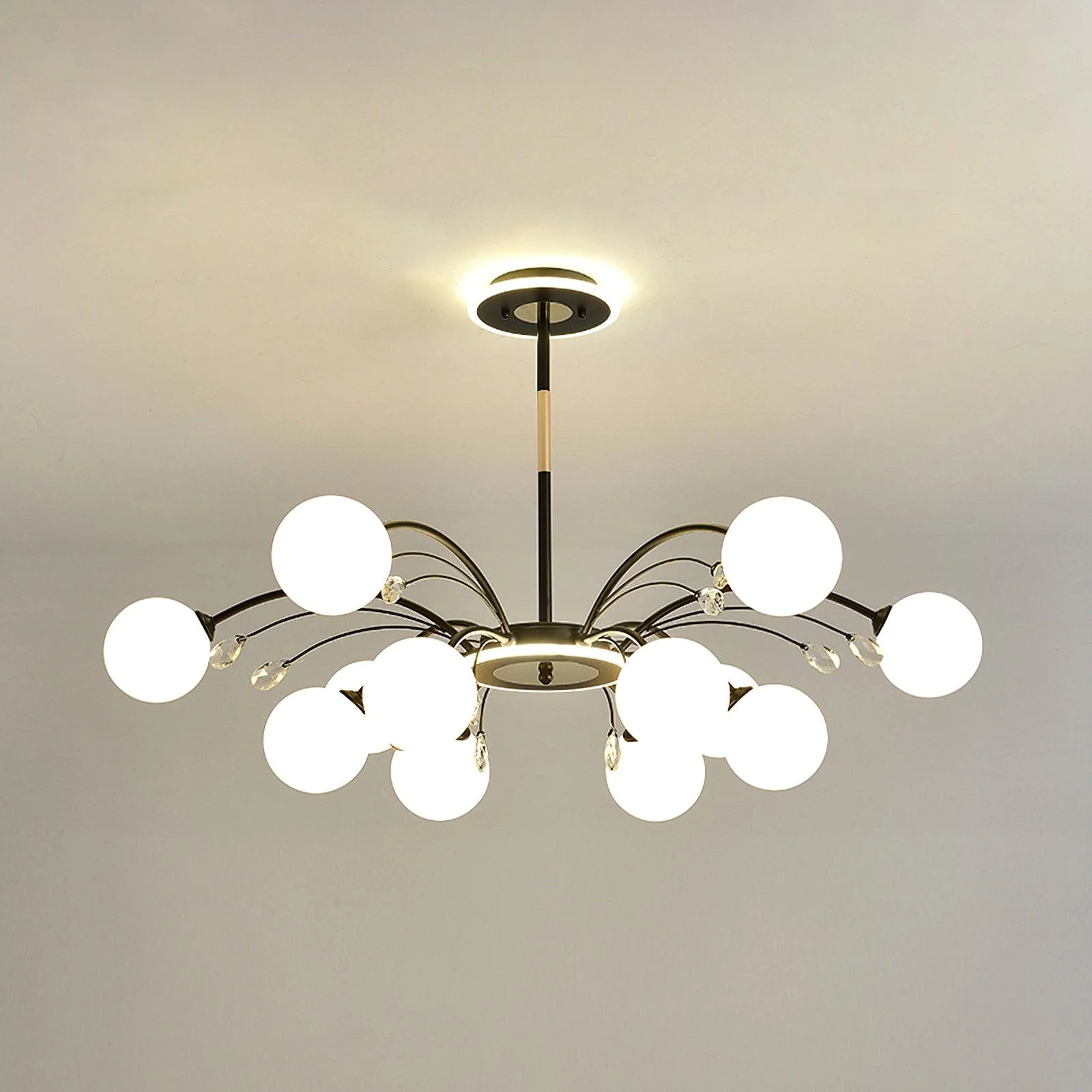 Lustra Pendant Lamp Glass Raindrop - Image 18