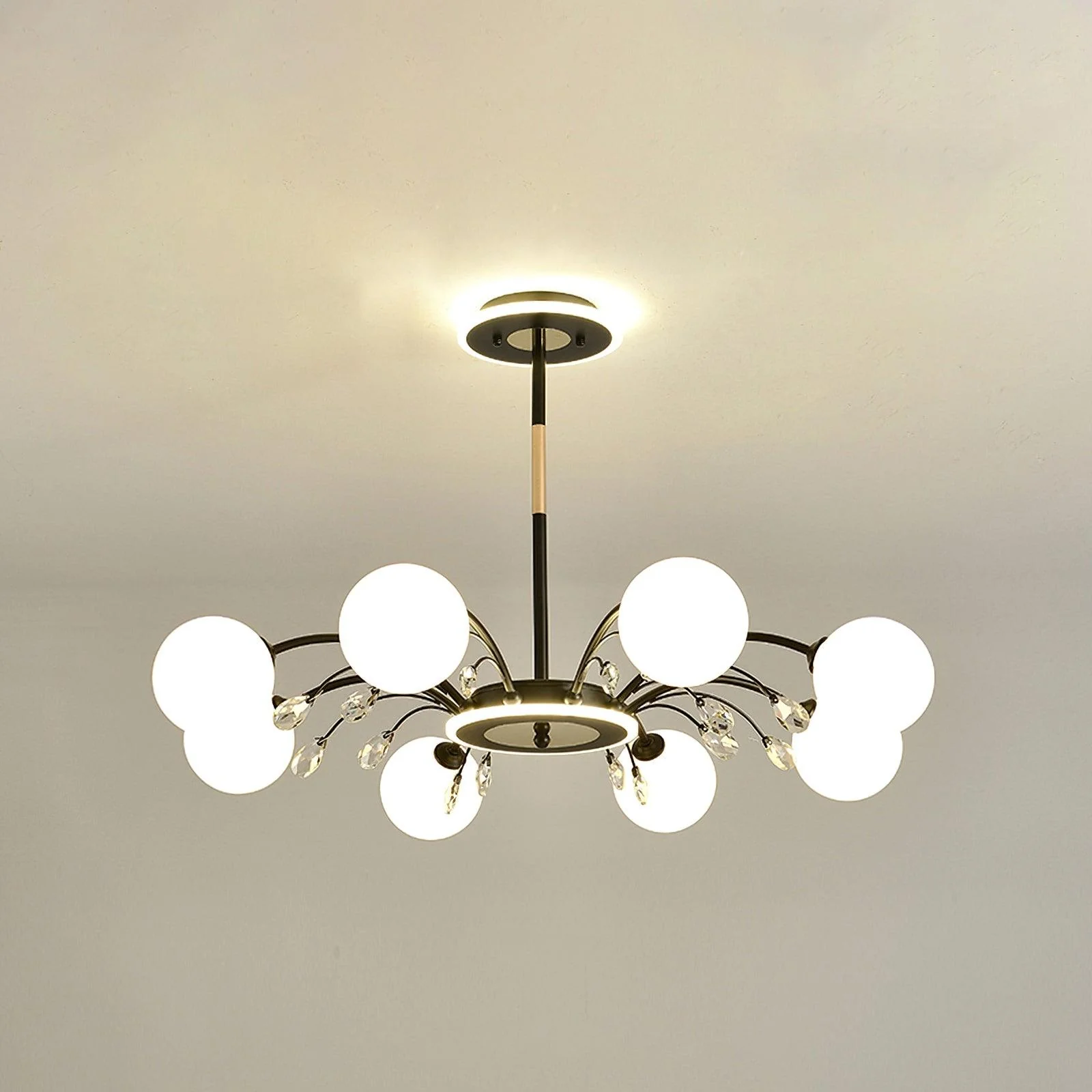 Lustra Pendant Lamp Glass Raindrop - Image 31