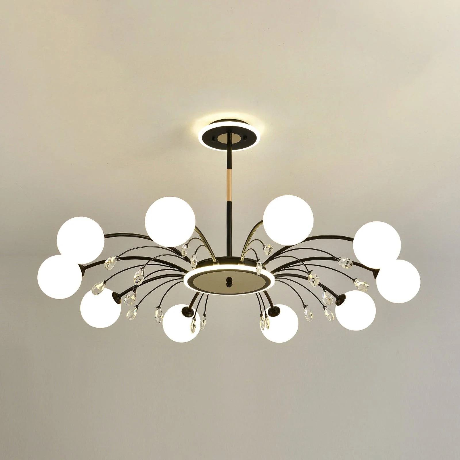 Lustra Pendant Lamp Glass Raindrop - Image 32