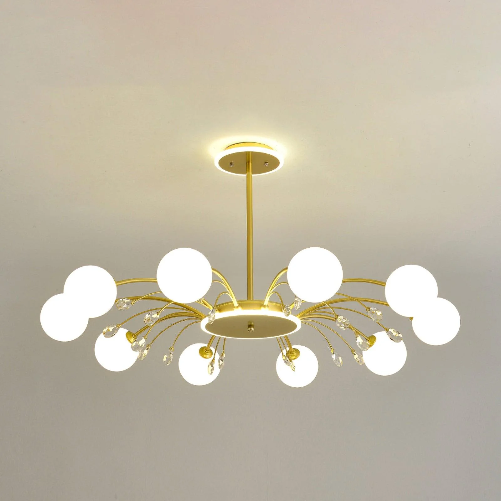 Lustra Pendant Lamp Glass Raindrop - Image 6