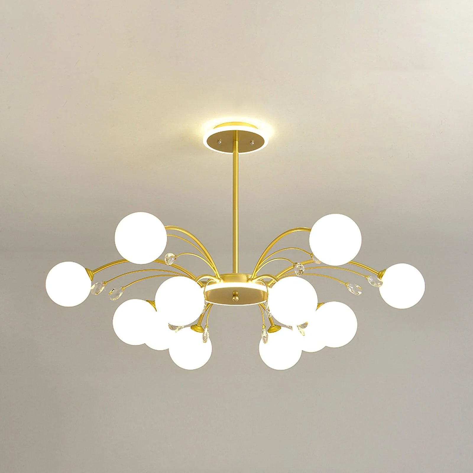 Lustra Pendant Lamp Glass Raindrop - Image 7