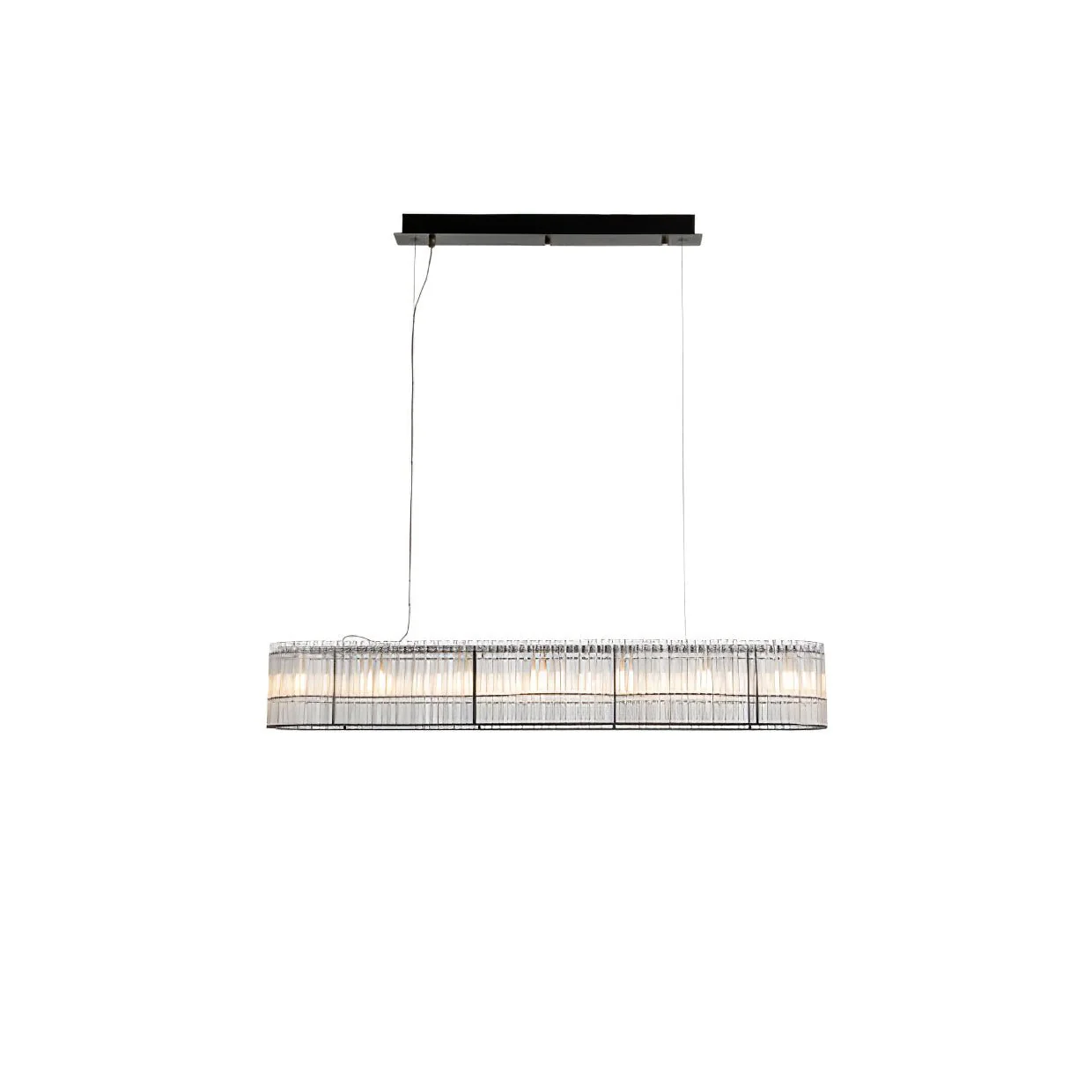 Lustra Pendant Lamp Glass Tube Ring Modern Luxury - Image 18