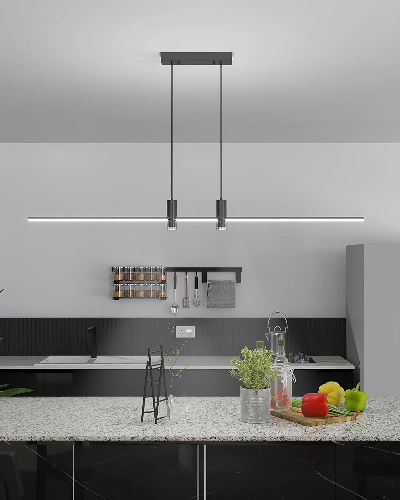 Lustra Pendant Lamp Gold Minimalist for Dining - Image 20