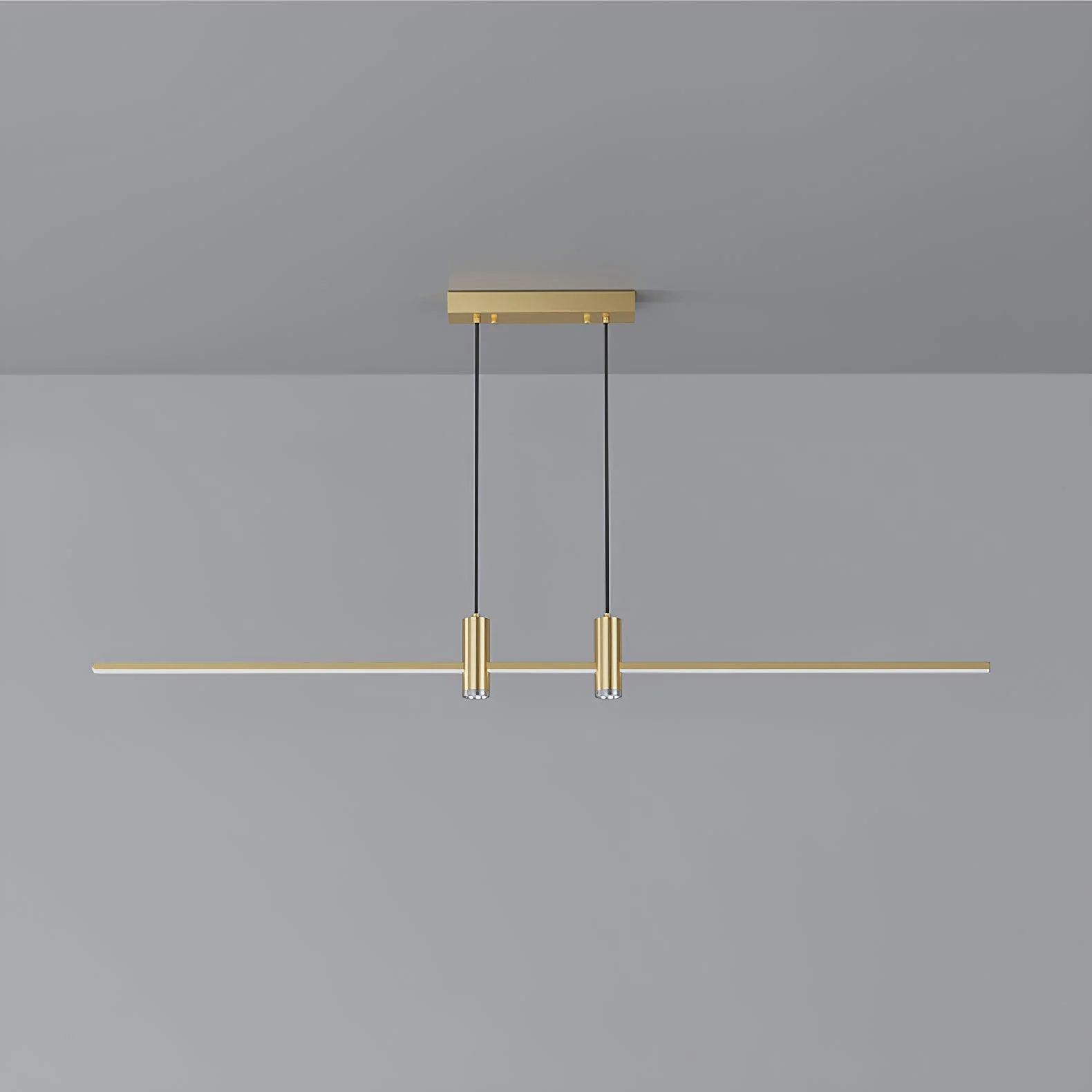 Lustra Pendant Lamp Gold Minimalist for Dining - Image 23
