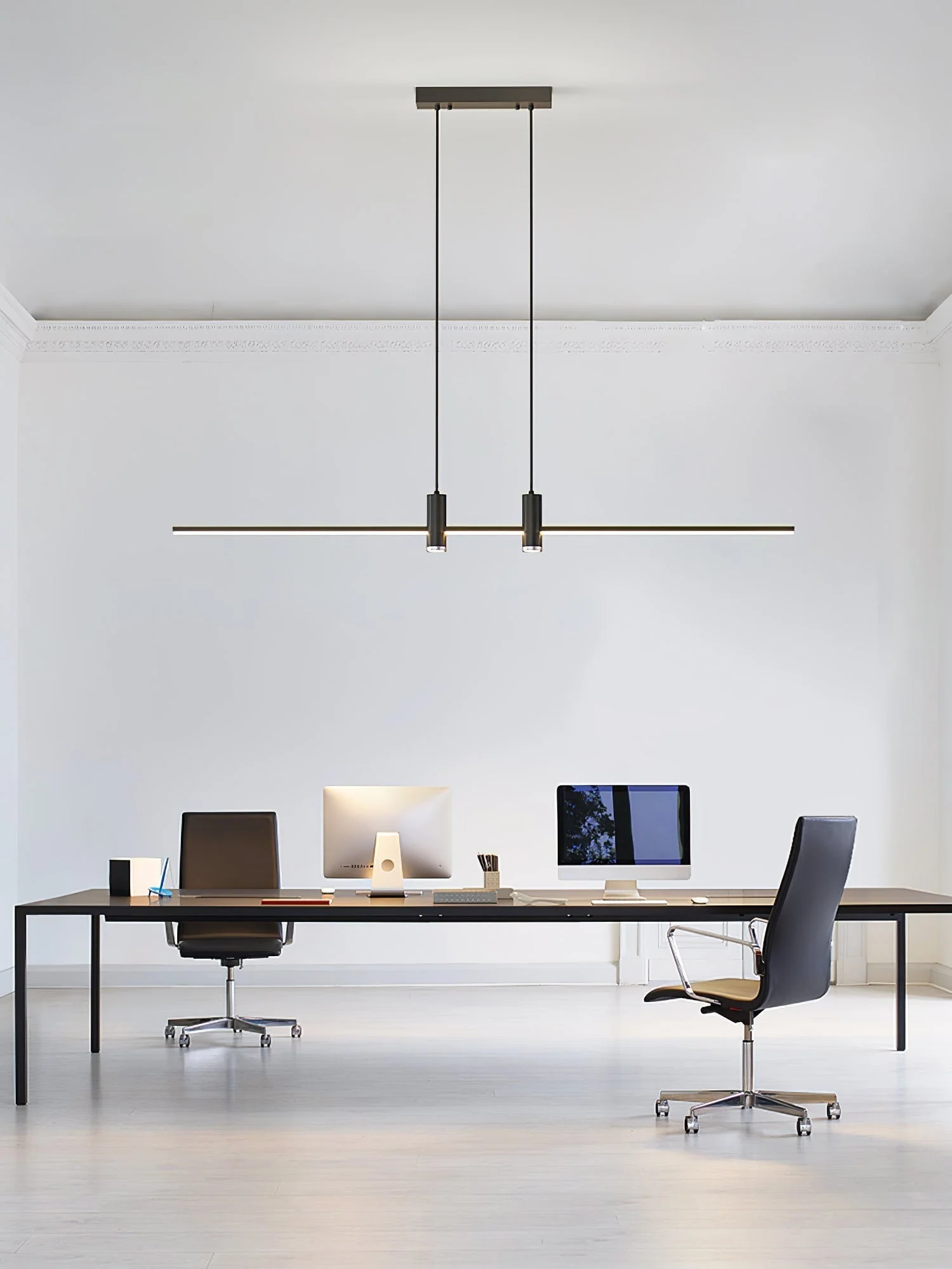 Lustra Pendant Lamp Gold Minimalist for Dining - Image 9