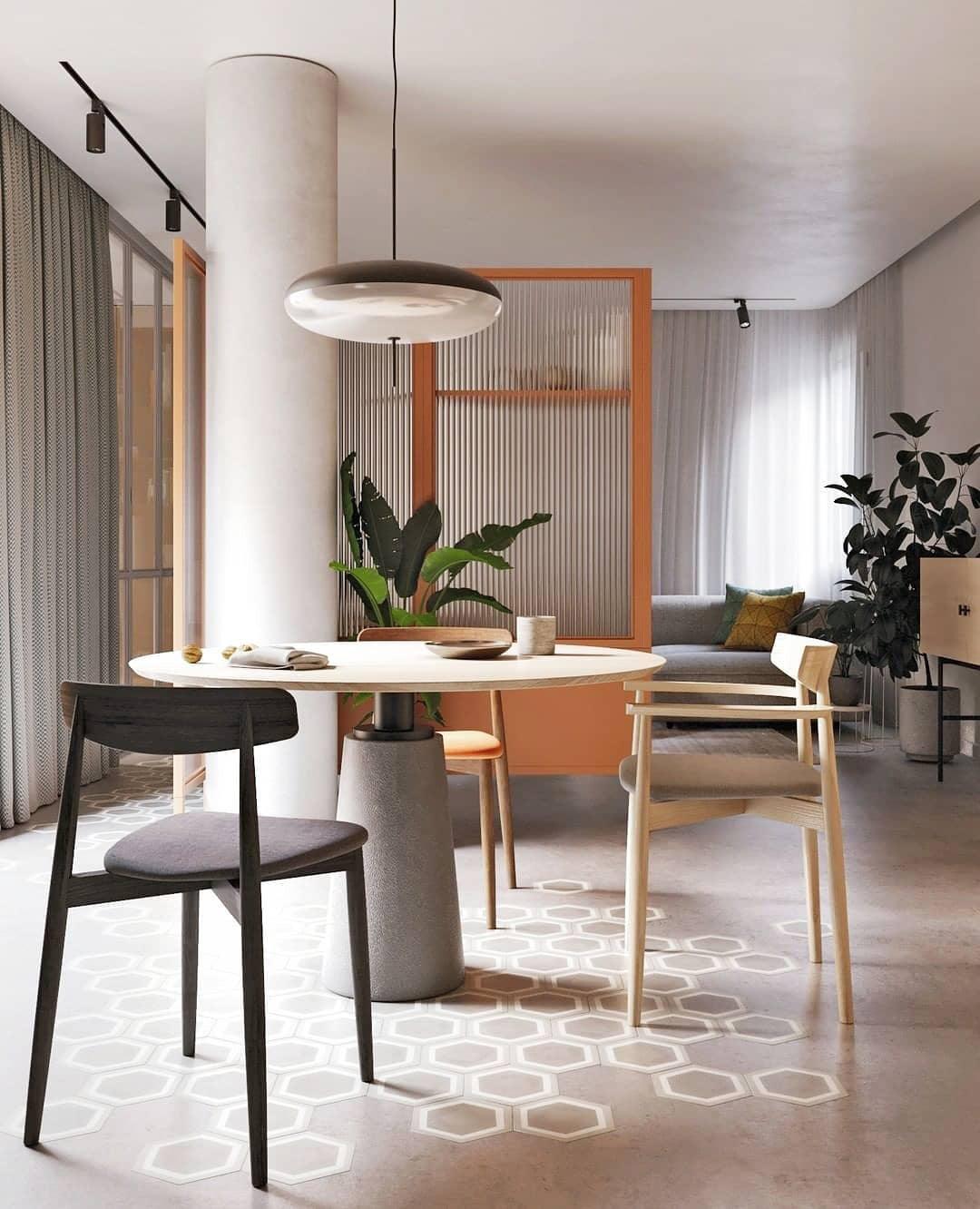 Lustra Pendant Lamp Joined Black-Painted for Living Room - Image 11