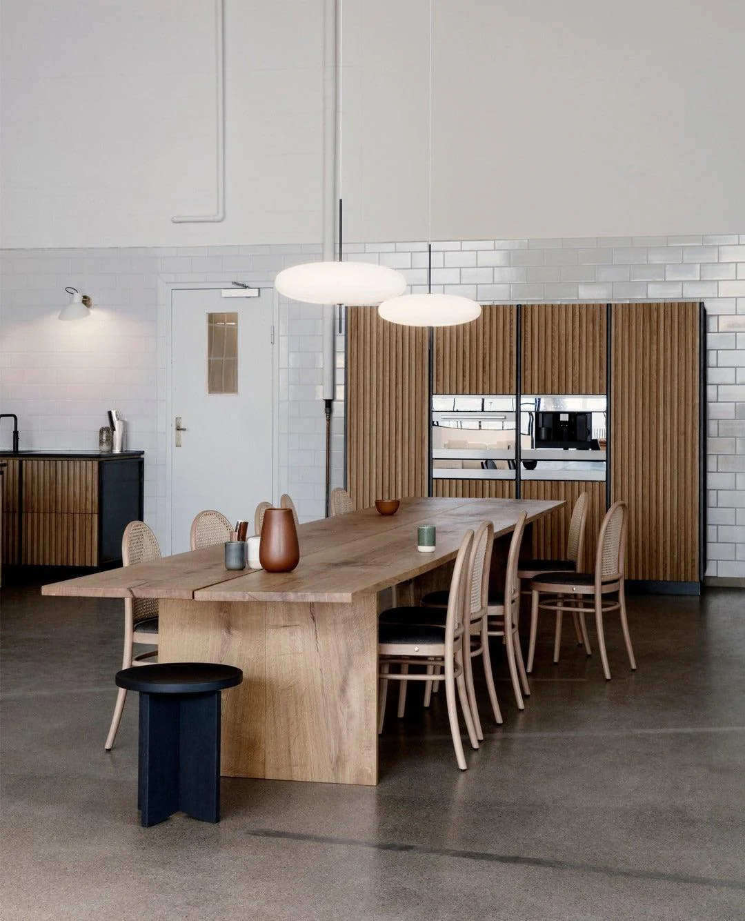 Lustra Pendant Lamp Joined Black-Painted for Living Room - Image 29