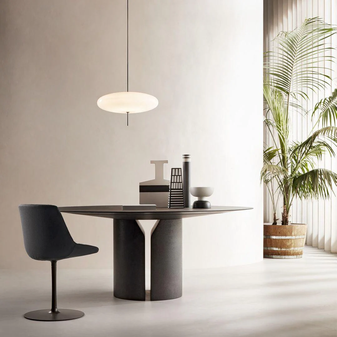 Lustra Pendant Lamp Joined Black-Painted for Living Room - Image 38
