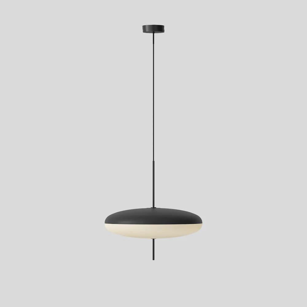 Lustra Pendant Lamp Joined Black-Painted for Living Room - Image 4