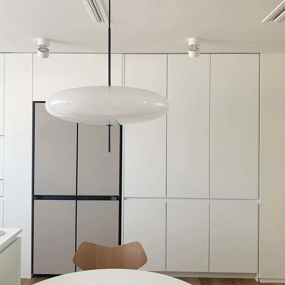 Lustra Pendant Lamp Joined Black-Painted for Living Room - Image 40