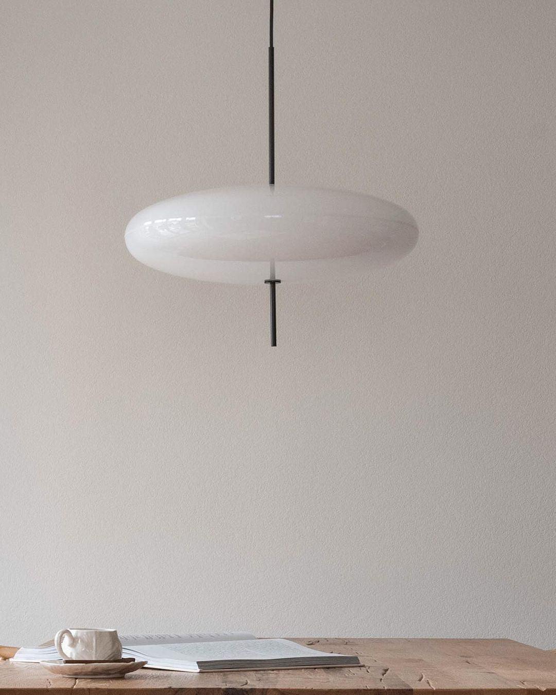 Lustra Pendant Lamp Joined Black-Painted for Living Room - Image 43