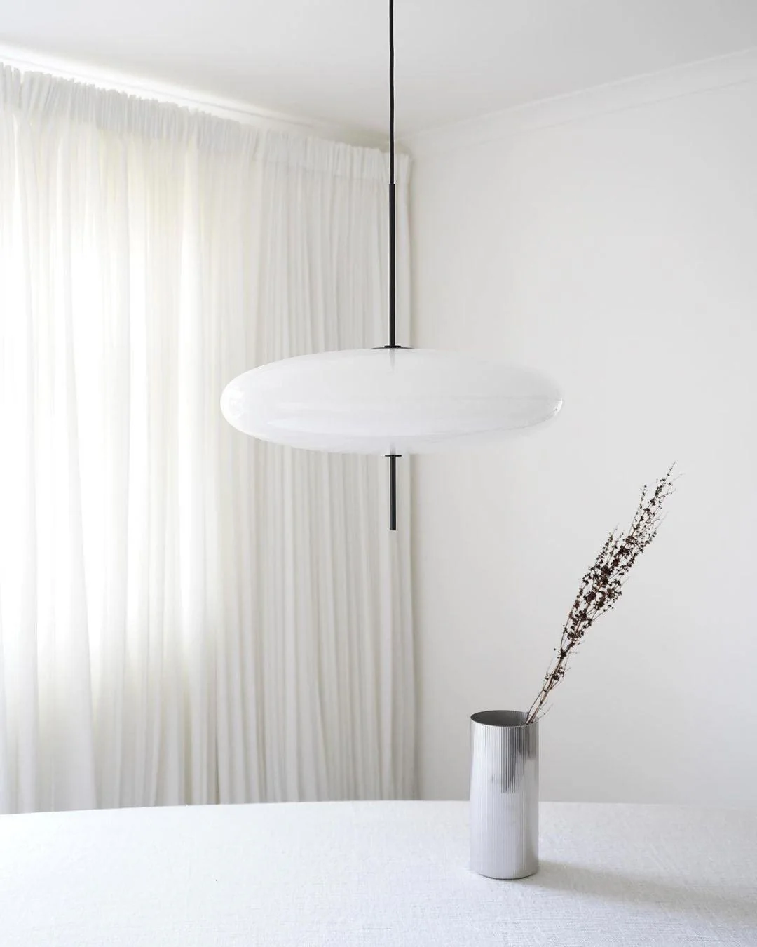 Lustra Pendant Lamp Joined Black-Painted for Living Room - Image 50