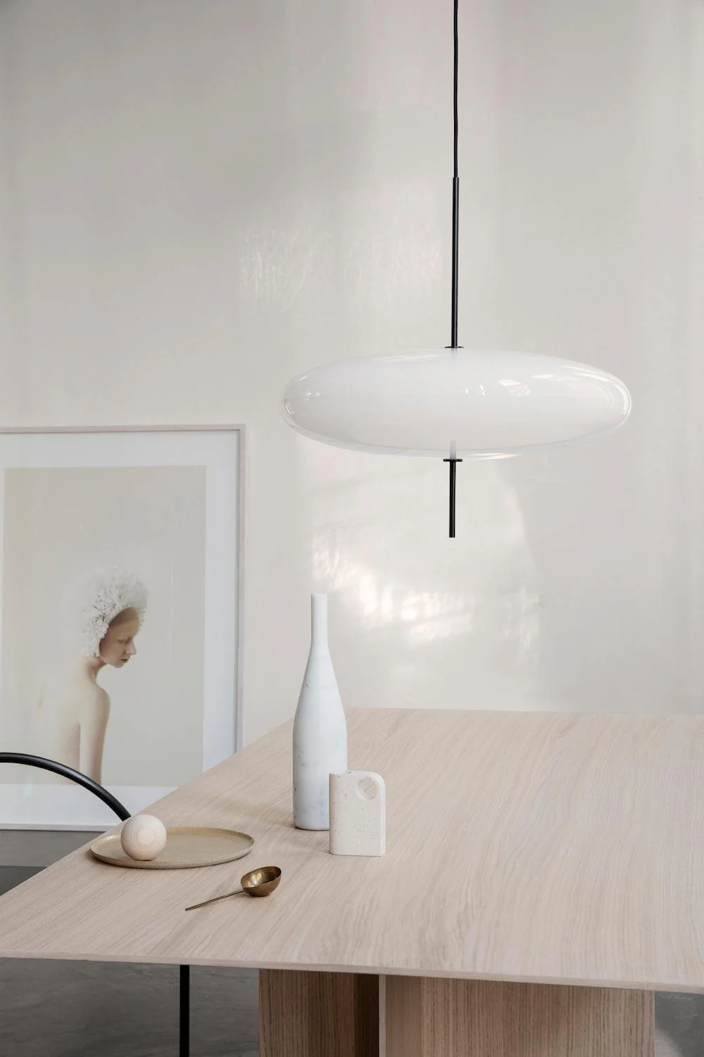 Lustra Pendant Lamp Joined Black-Painted for Living Room - Image 53