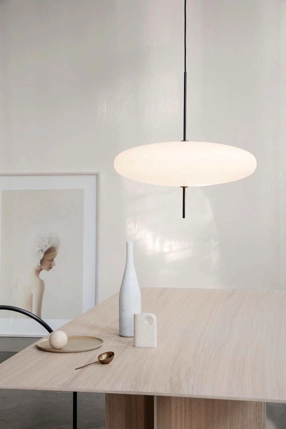 Lustra Pendant Lamp Joined Black-Painted for Living Room - Image 54