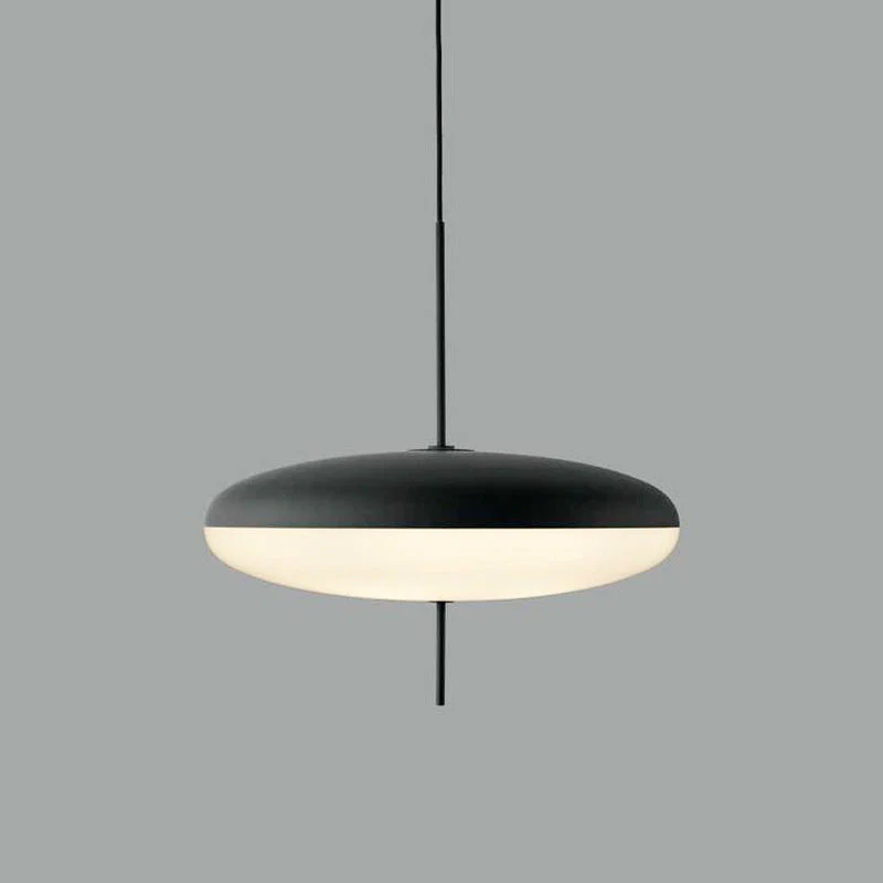 Lustra Pendant Lamp Joined Black-Painted for Living Room - Image 76