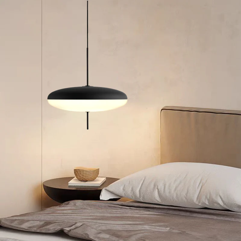 Lustra Pendant Lamp Joined Black-Painted for Living Room - Image 8