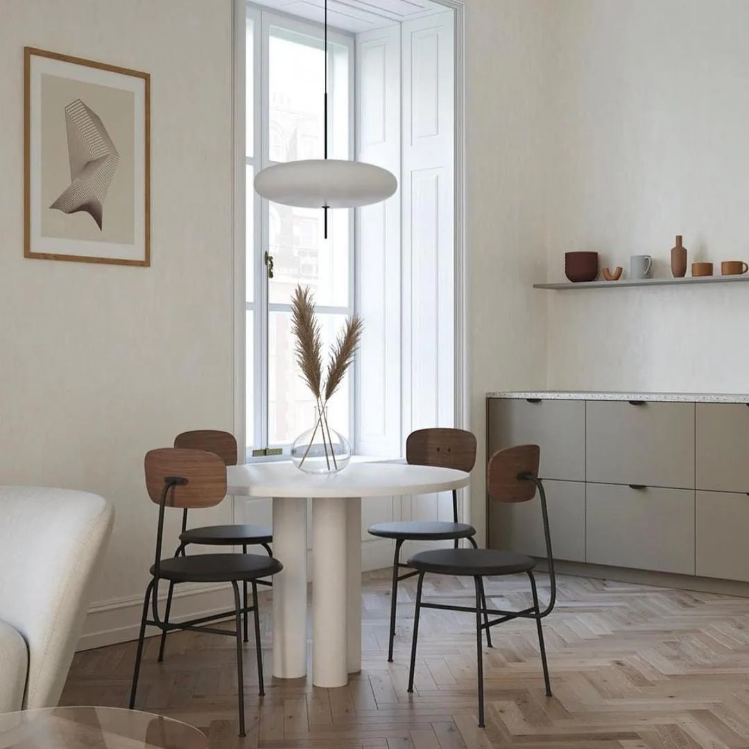 Lustra Pendant Lamp Joined Black-Painted for Living Room - Image 9