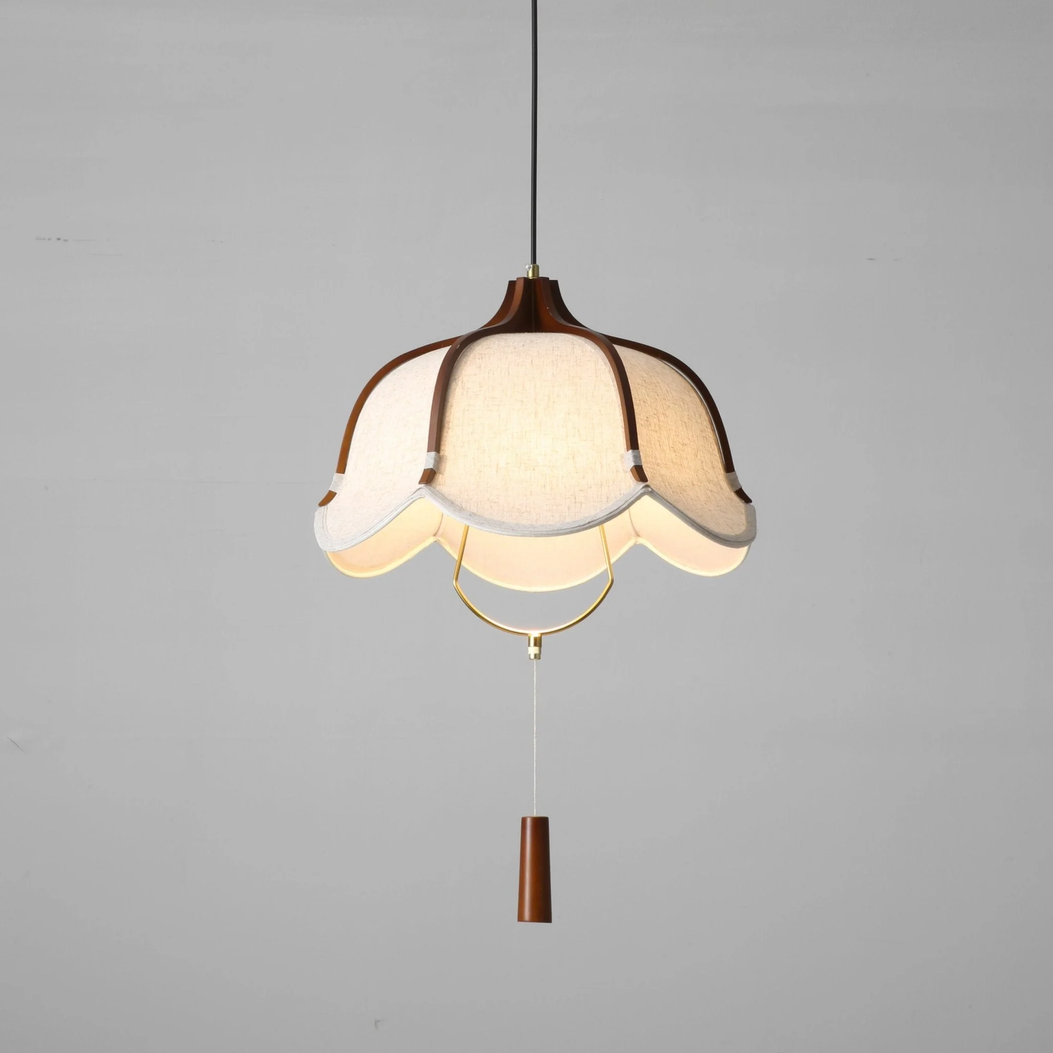 Lustra Pendant Lamp Lantern Modern Fabric - Image 24