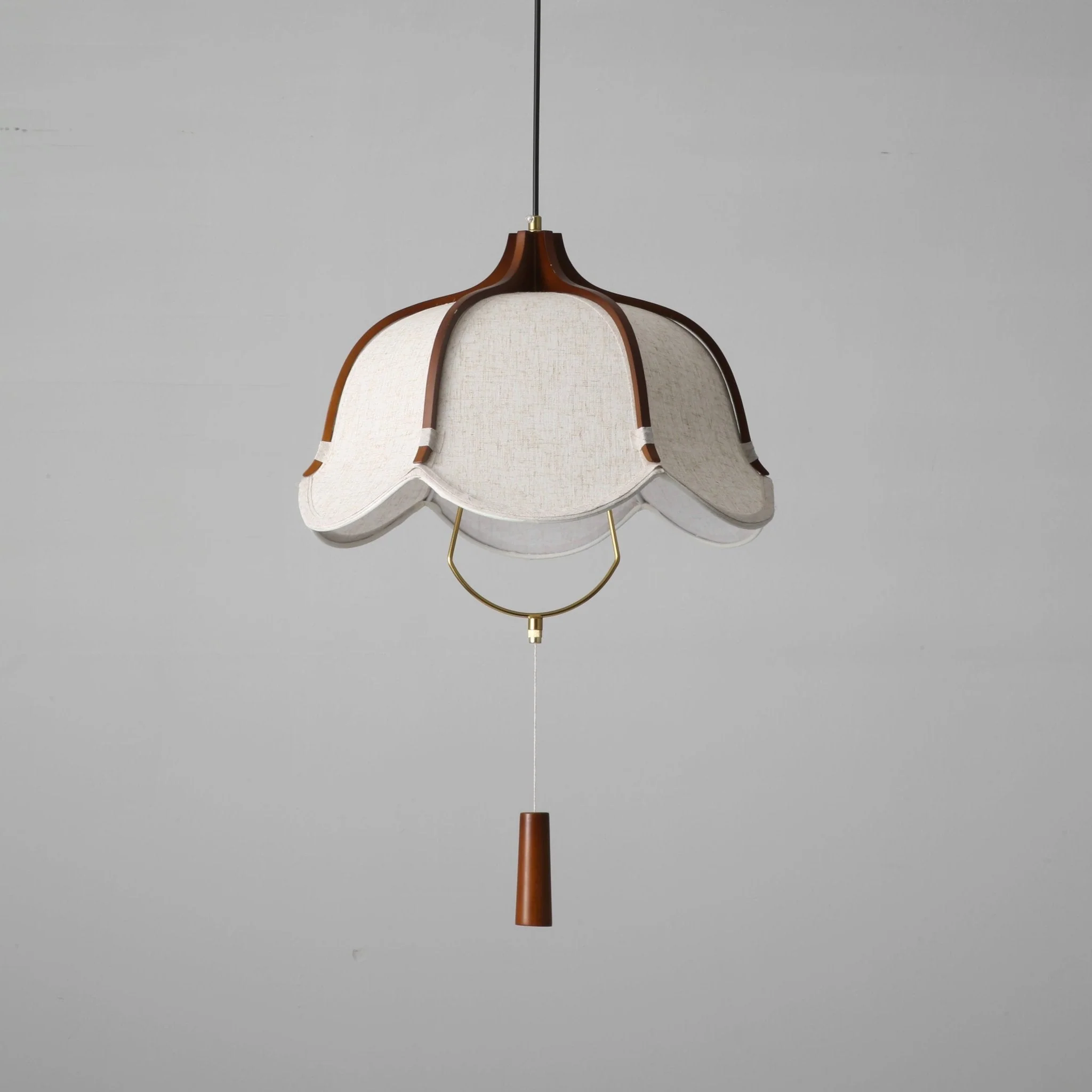 Lustra Pendant Lamp Lantern Modern Fabric - Image 7