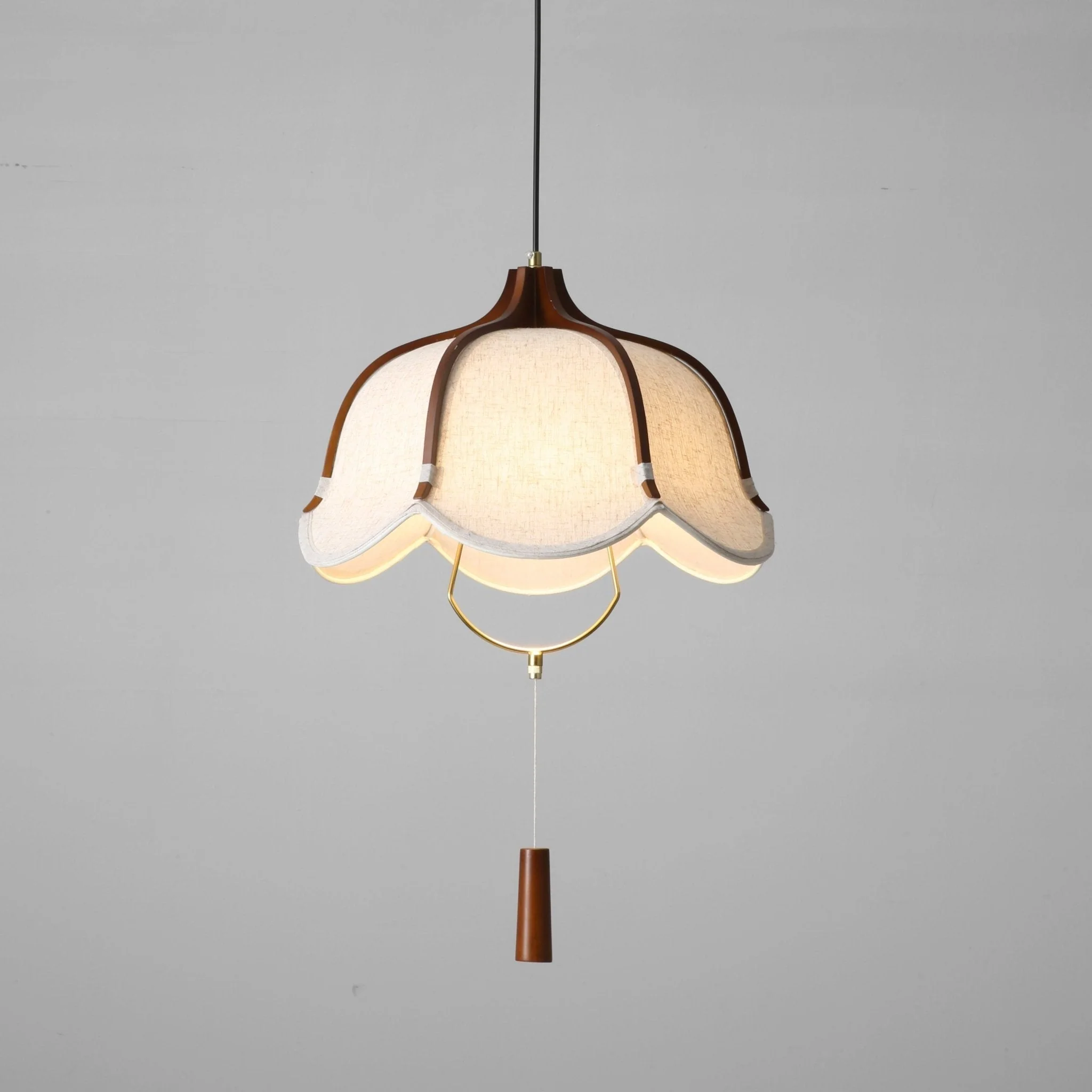 Lustra Pendant Lamp Lantern Modern Fabric - Image 8