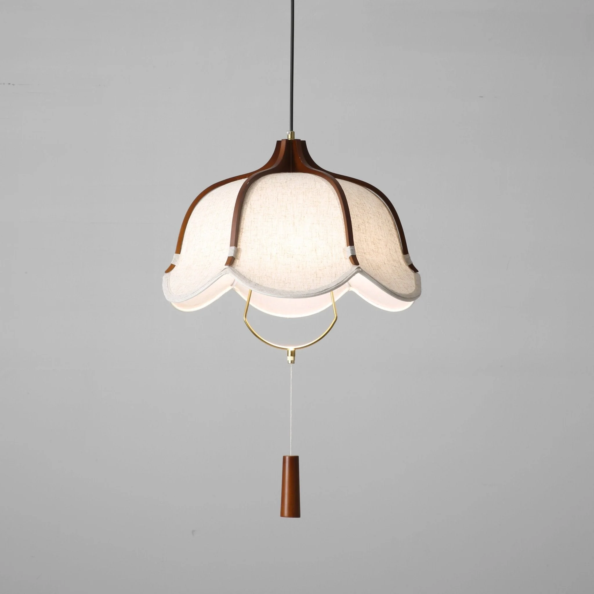 Lustra Pendant Lamp Lantern Modern Fabric - Image 9
