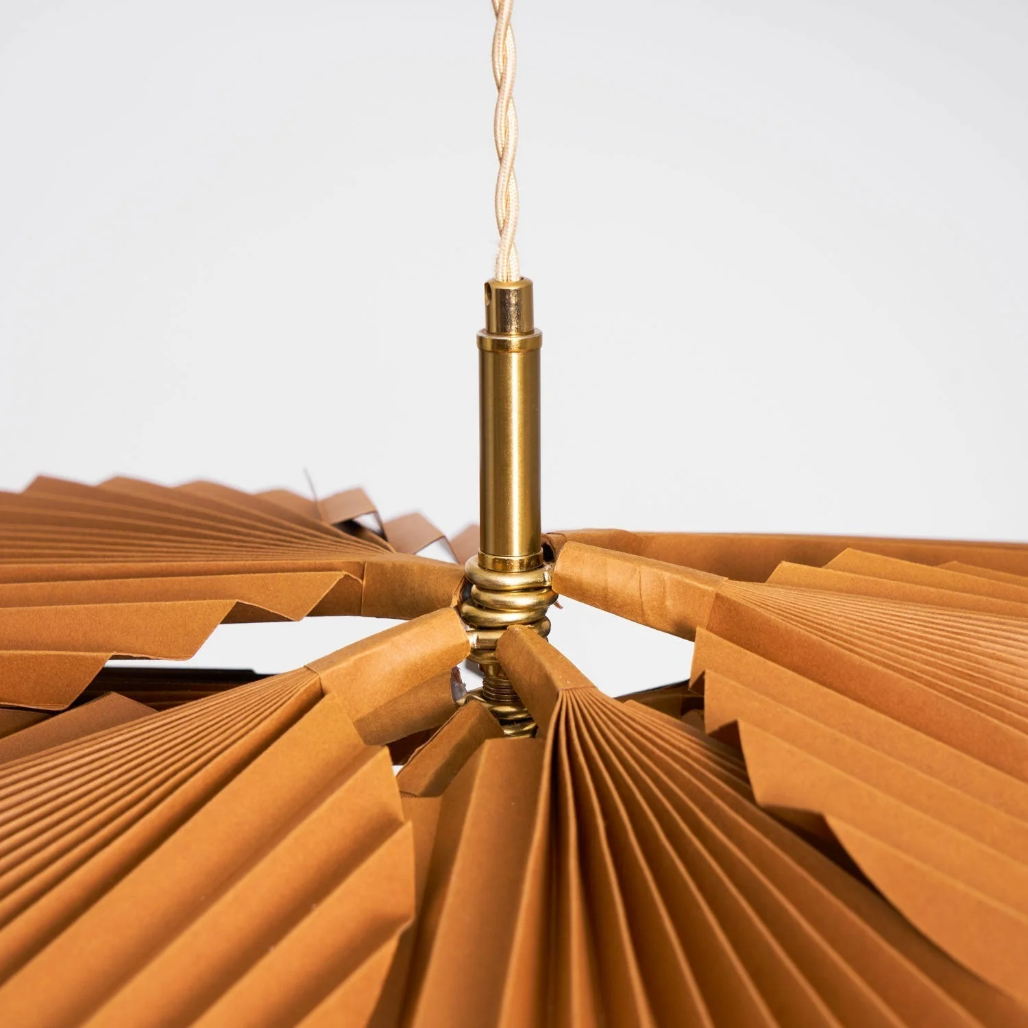 Lustra Pendant Lamp Lotus Leaf Folded Paper Floral - Image 30