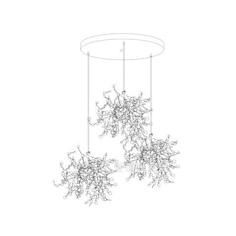 Lustra Pendant Lamp lic Disc Cloud - Image 114
