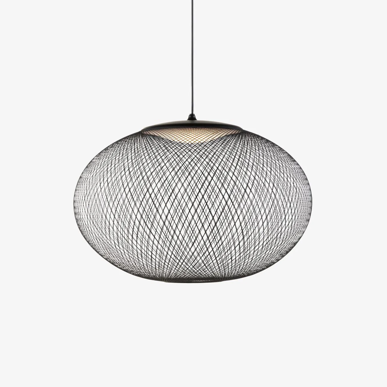 Lustra Pendant Lamp lic Mesh Black
