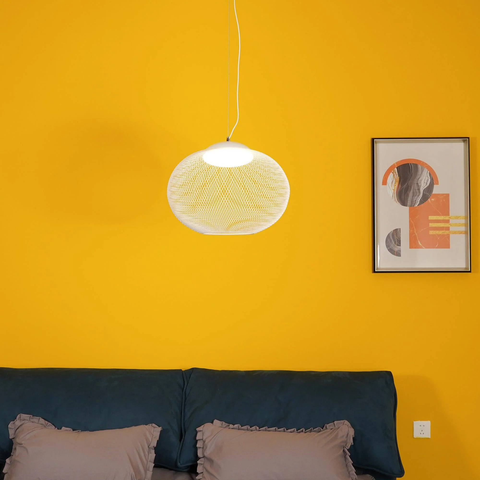 Lustra Pendant Lamp lic Mesh Black - Image 7
