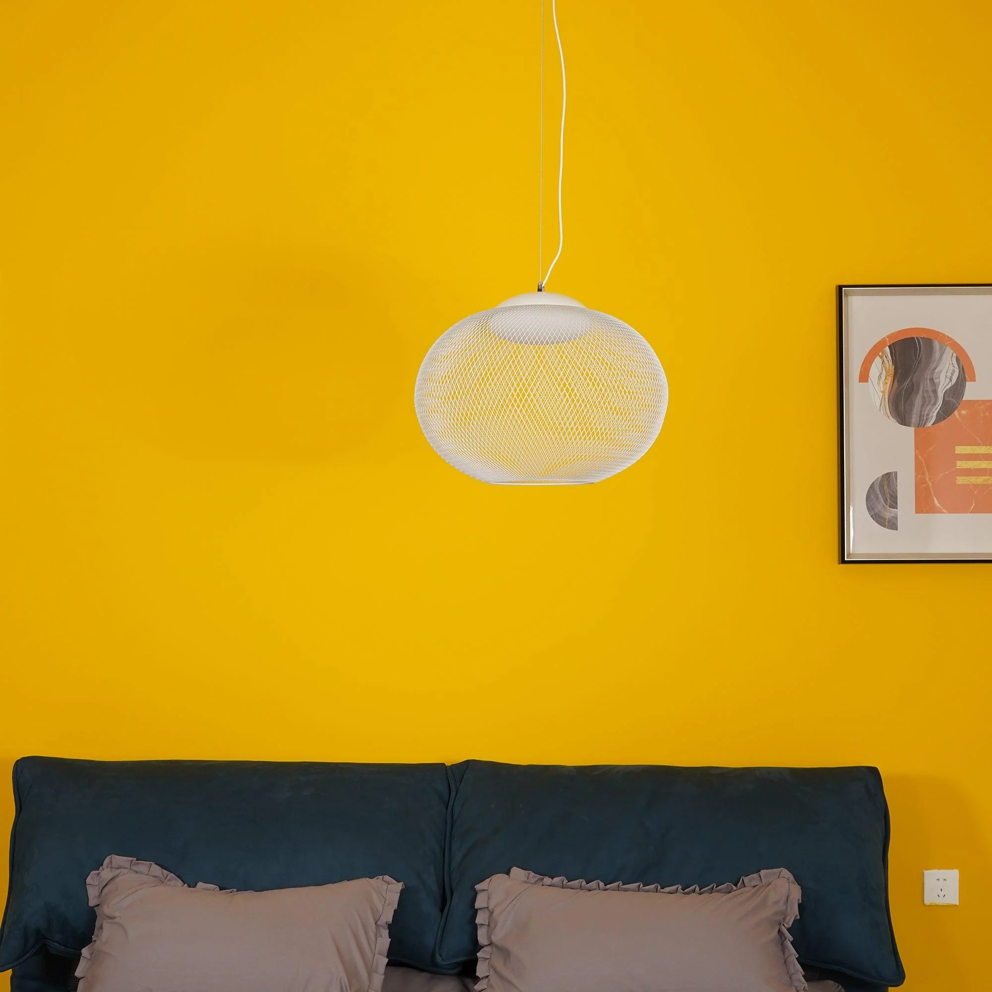 Lustra Pendant Lamp lic Mesh Black - Image 8