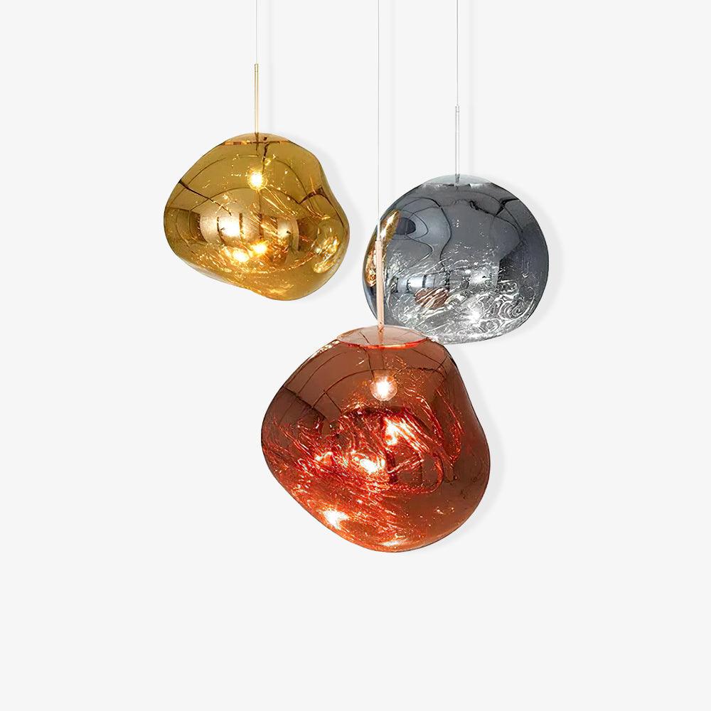 Lustra Pendant Lamp Modern Lava Acrylic