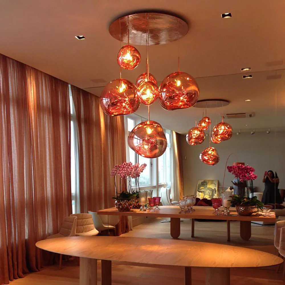 Lustra Pendant Lamp Modern Lava Acrylic - Image 106