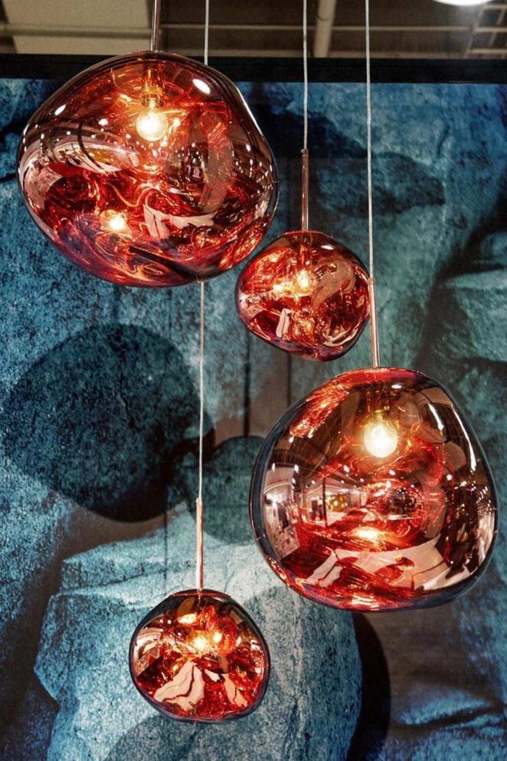 Lustra Pendant Lamp Modern Lava Acrylic - Image 12