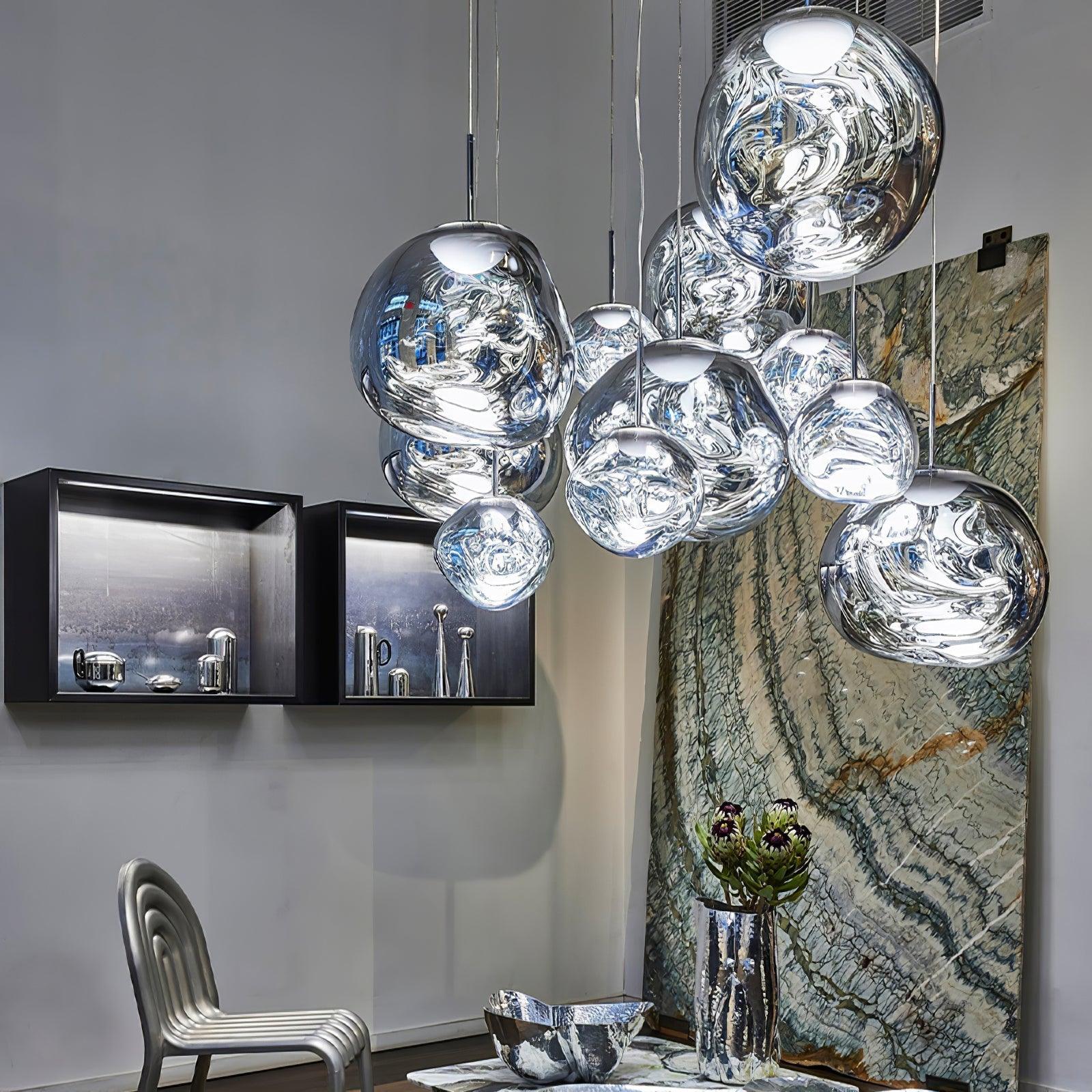 Lustra Pendant Lamp Modern Lava Acrylic - Image 45