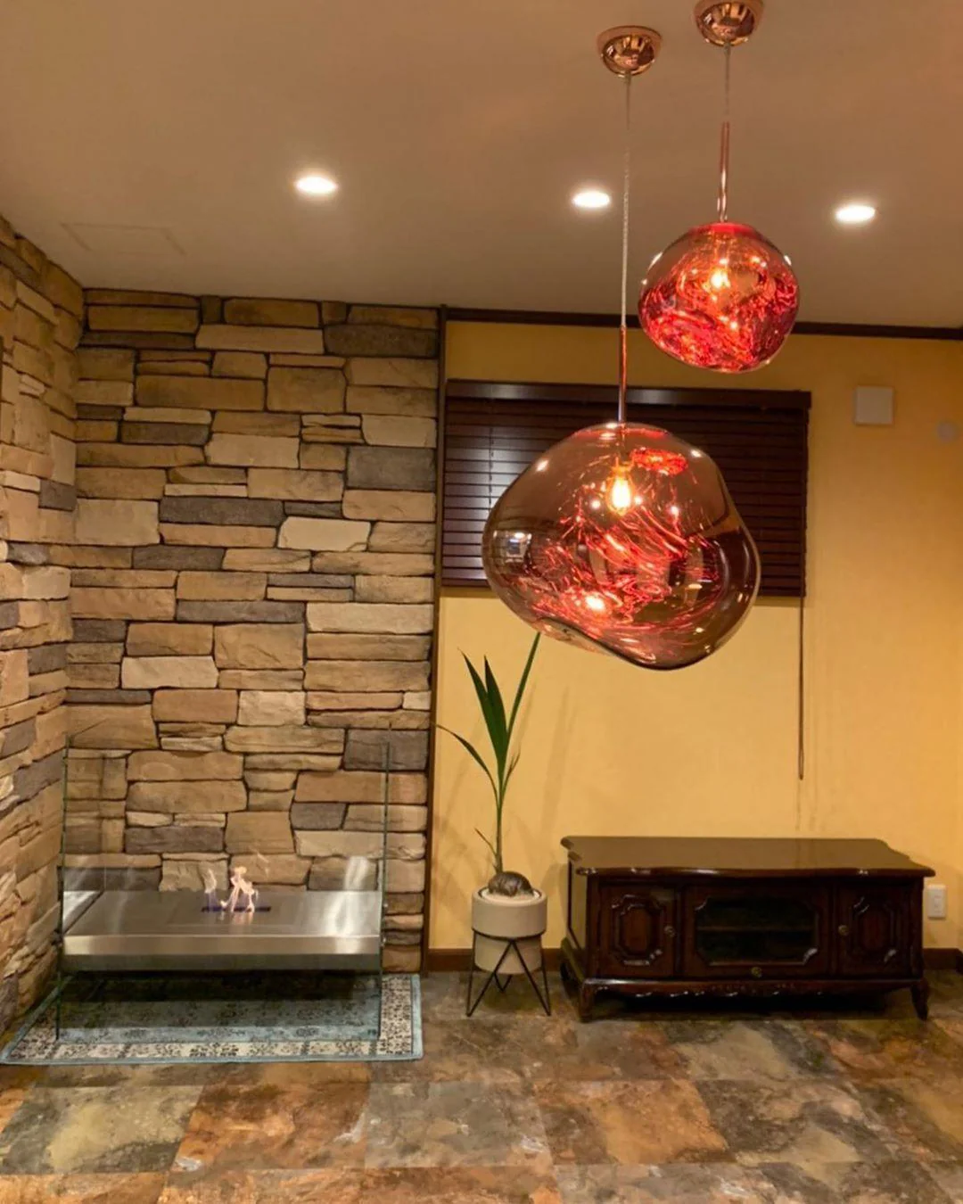 Lustra Pendant Lamp Modern Lava Acrylic - Image 62