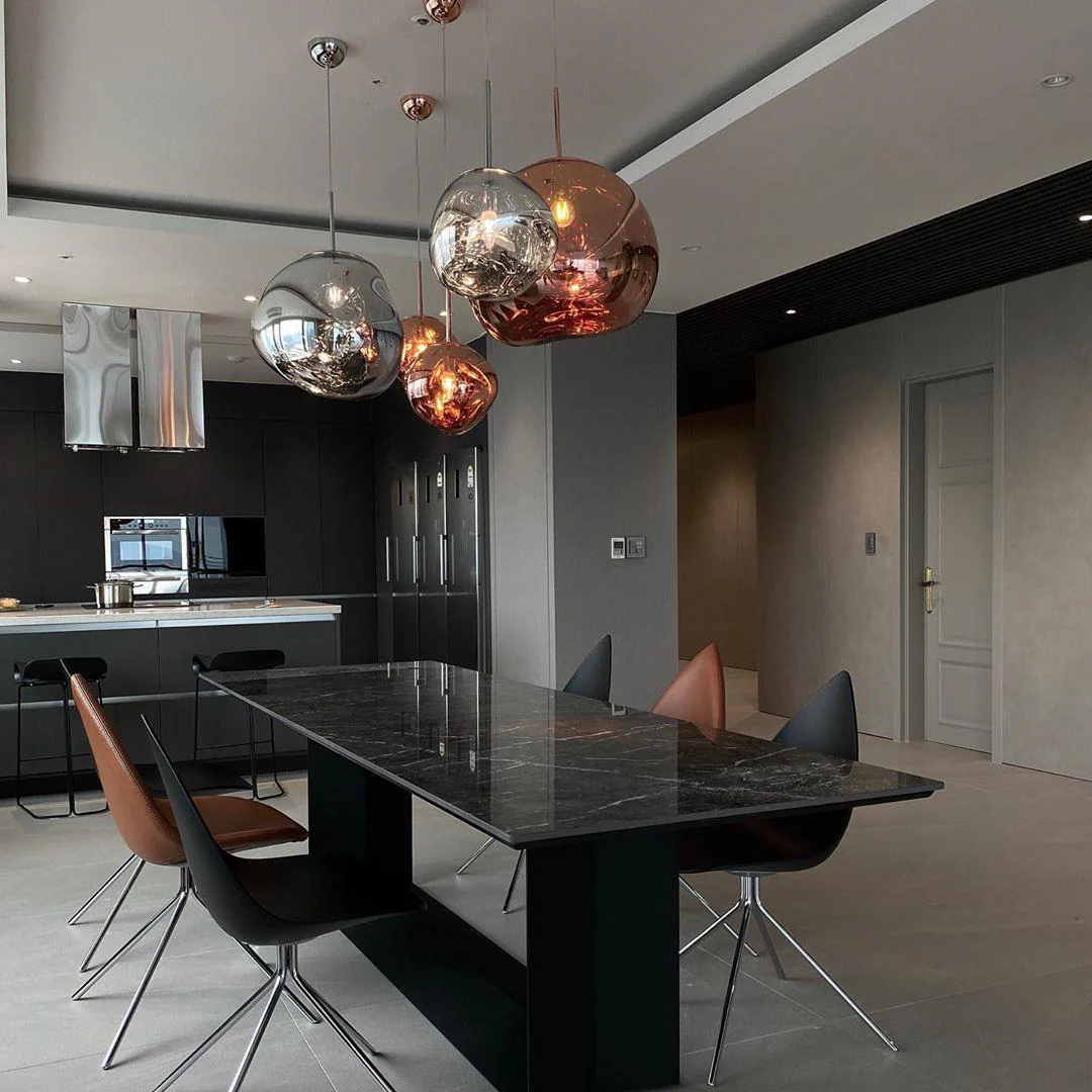 Lustra Pendant Lamp Modern Lava Acrylic - Image 67