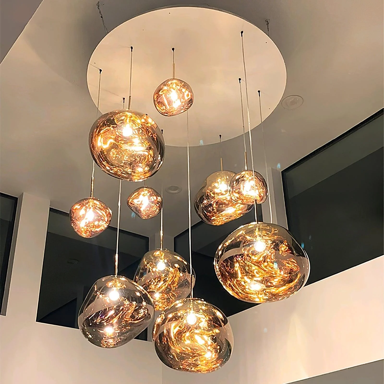 Lustra Pendant Lamp Modern Lava Acrylic - Image 71