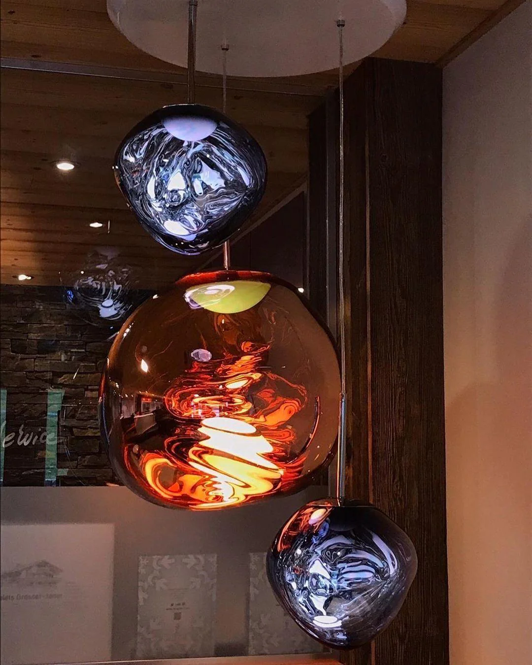 Lustra Pendant Lamp Modern Lava Acrylic - Image 72