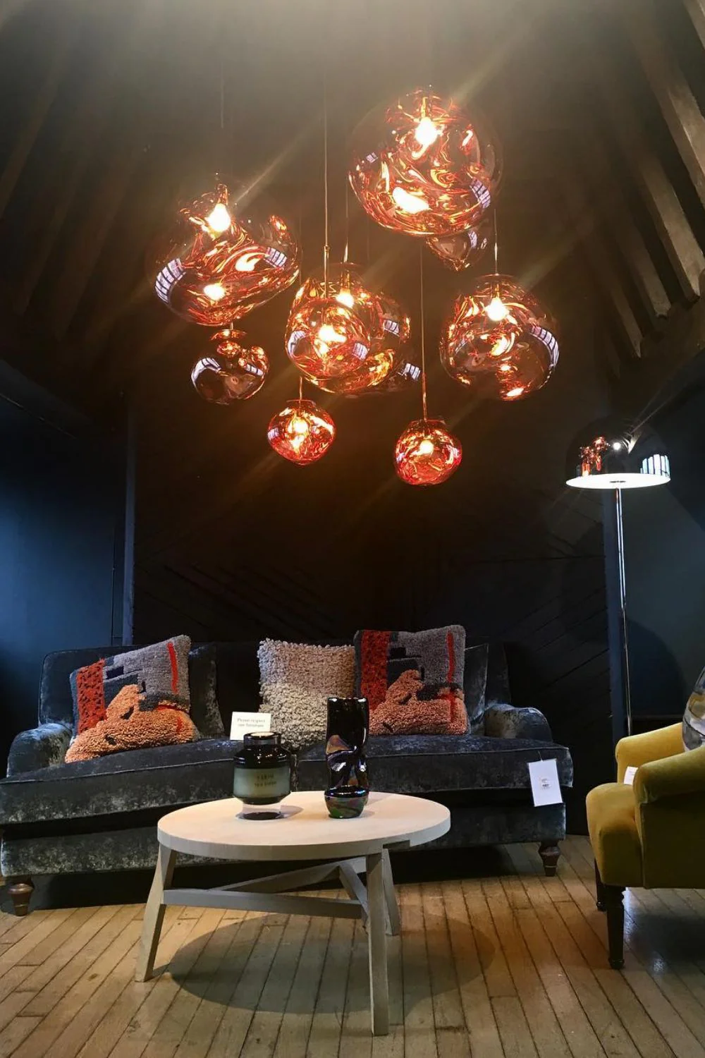 Lustra Pendant Lamp Modern Lava Acrylic - Image 81