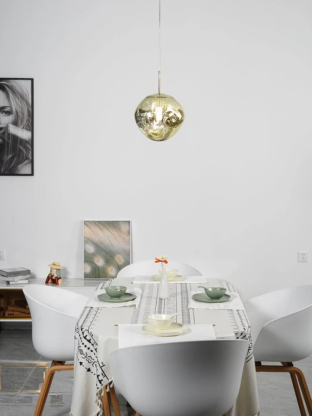 Lustra Pendant Lamp Modern Lava Acrylic - Image 86