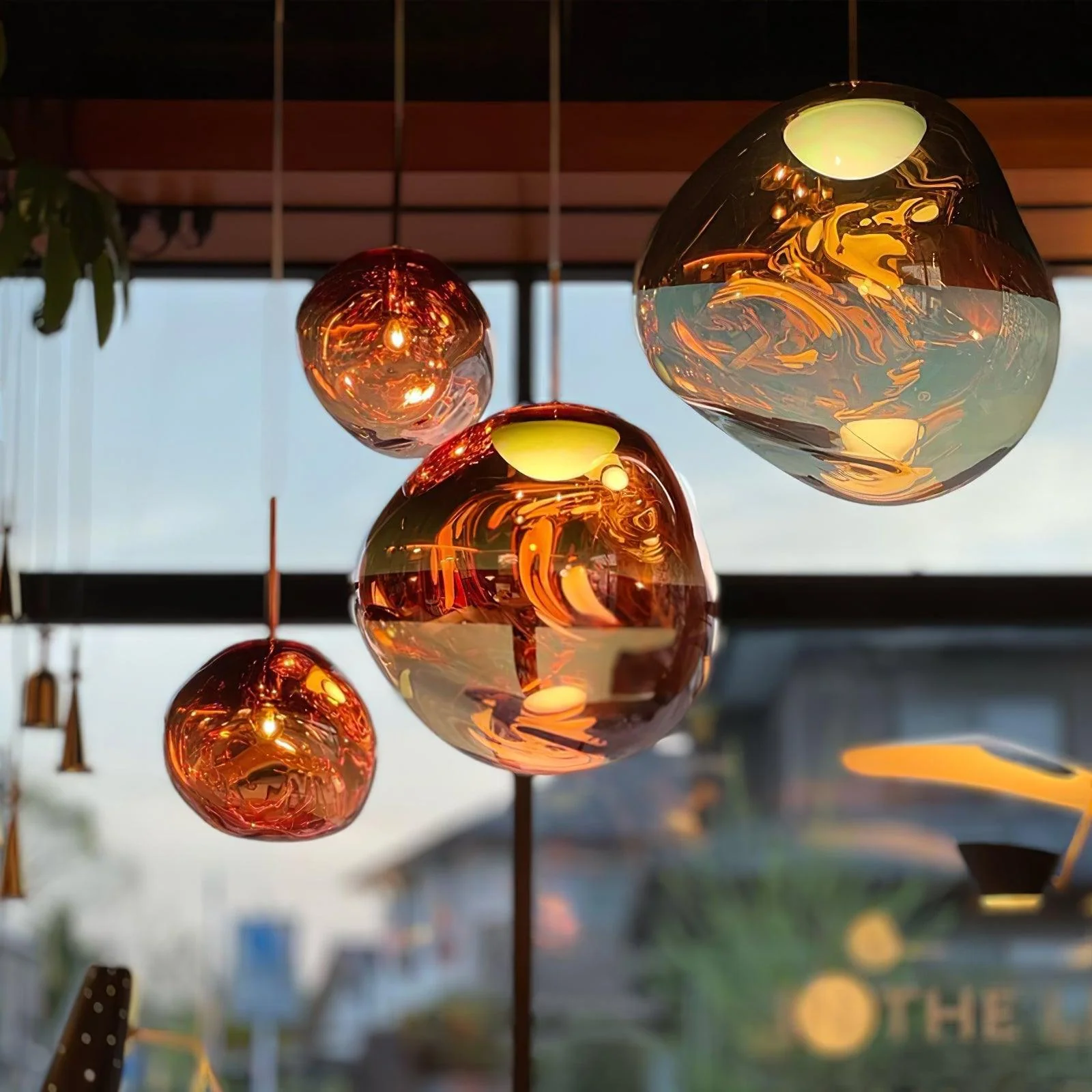 Lustra Pendant Lamp Modern Lava Acrylic - Image 94